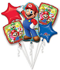 Globo Bouquet Super Mario C/5