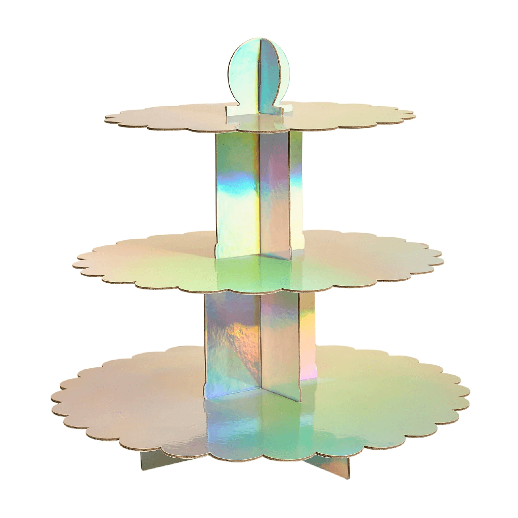 Cake Stand Iridescent C/1