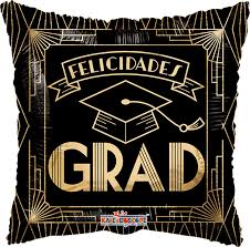 Globo 18" Felicidades Grad C/1