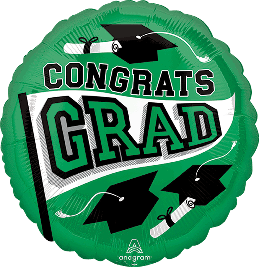 Globo 18" Grad Verde C/1