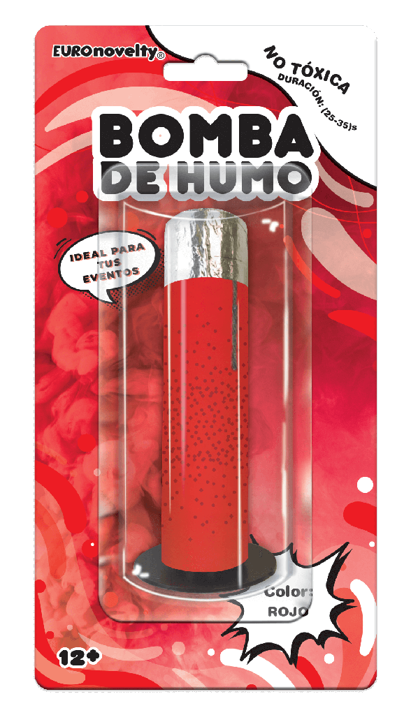 Bomba De Humo Roja C/1