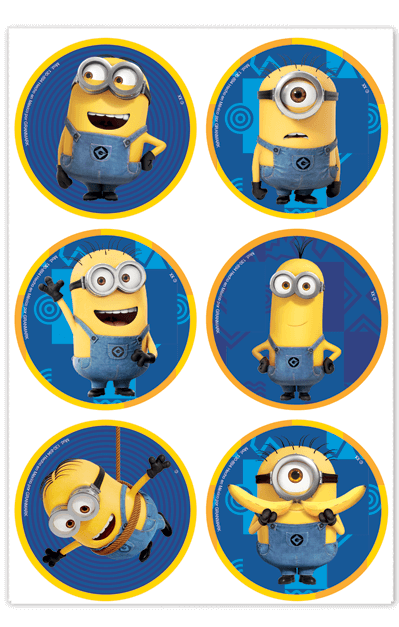 Distintivo Despicable Me 4 C/24