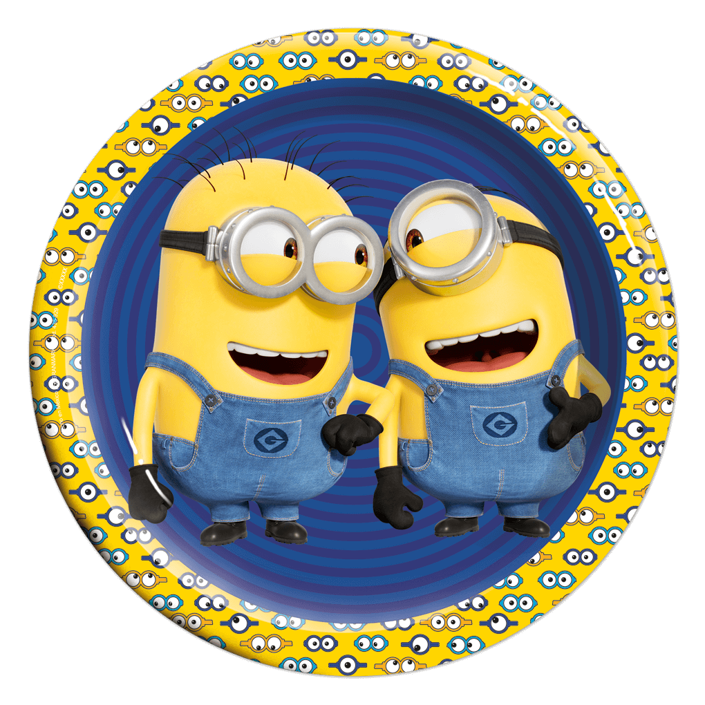 Plato 7" Despicable Me 4 C/6