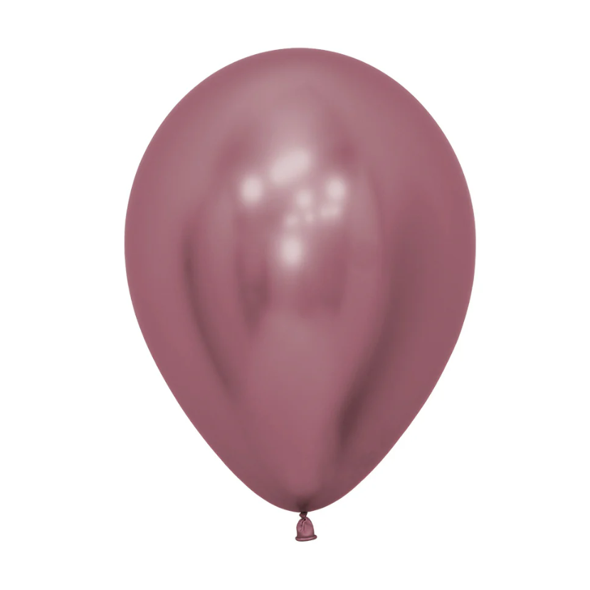 Globo 12" Latex Reflex Rosado C/1