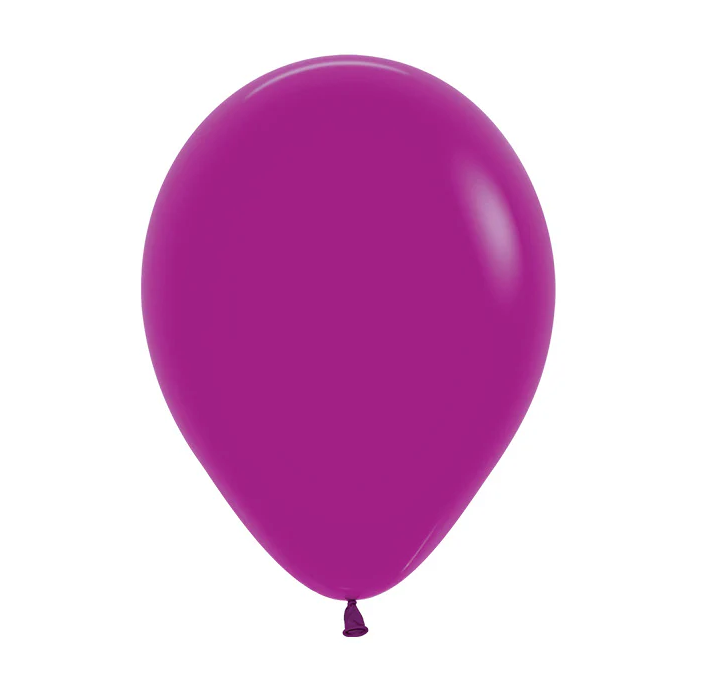 Globo 12" Latex Fashion Orquidea Morada C/1