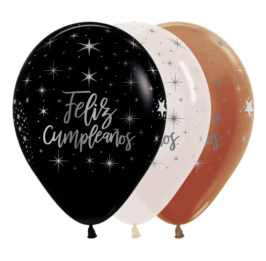 Globo 12" Latex Infinity Radiante C/1