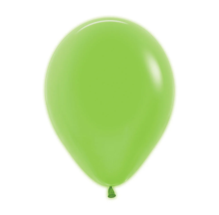 Globo 12" Latex Neon Verde C/1