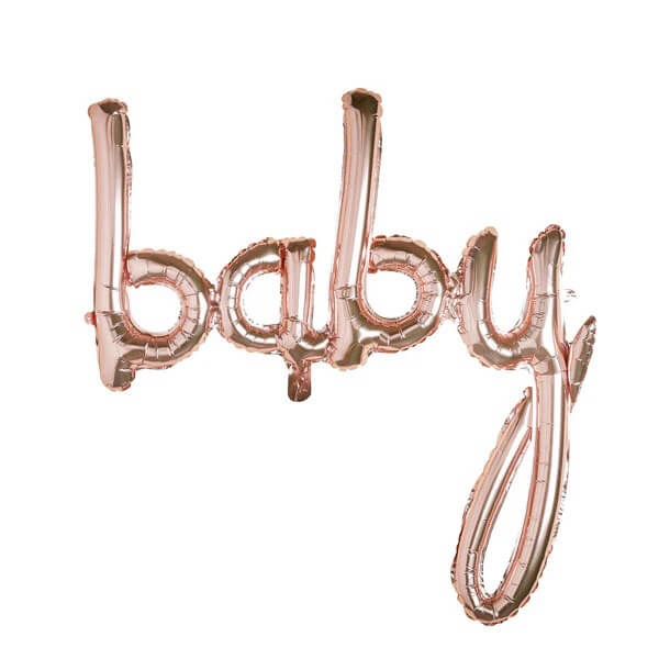 Balloon Baby Rose Gold C/1