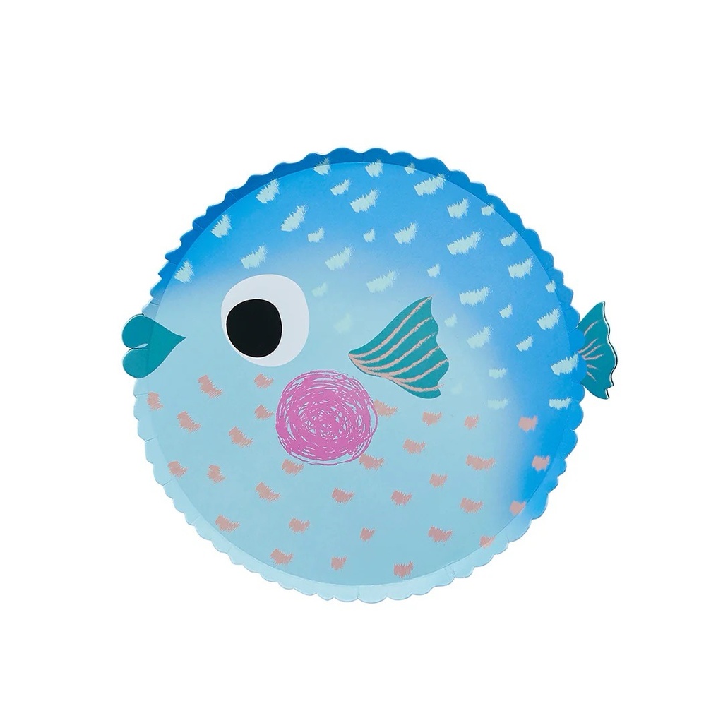 Plato 9" Pufferfish C/8