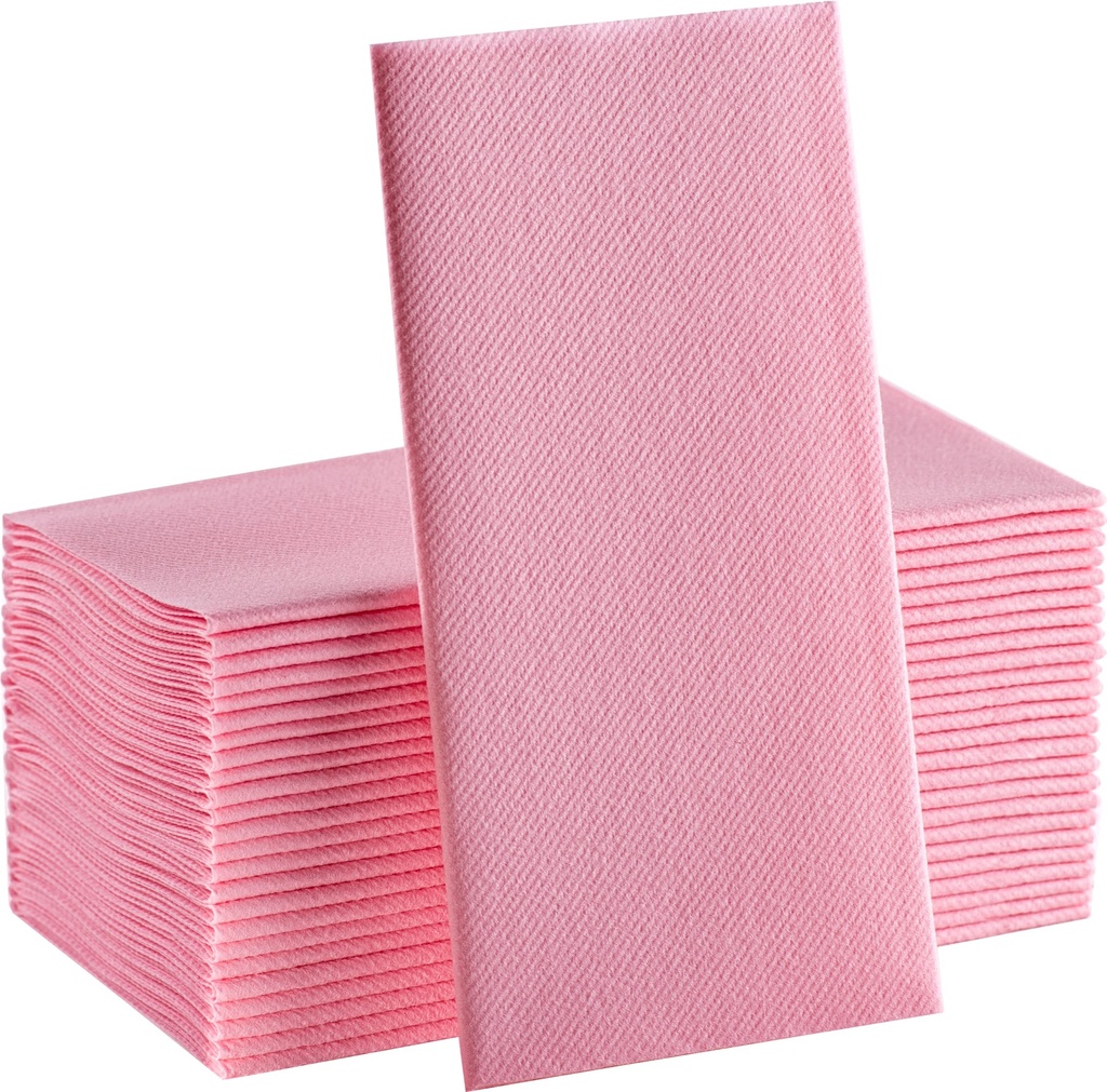 Servilleta Rectangular Rosa Bebe C/20