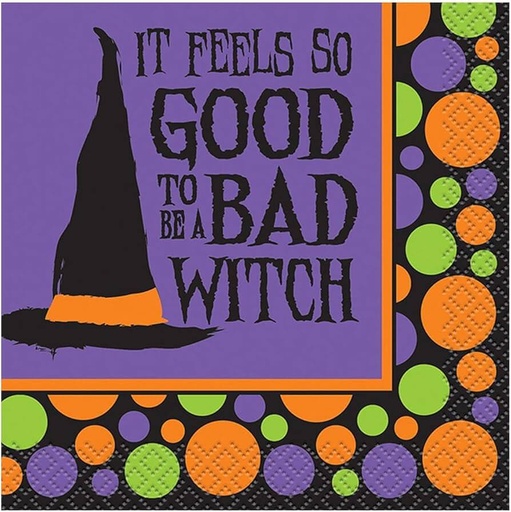 Servilleta CH Bad Witch C/16