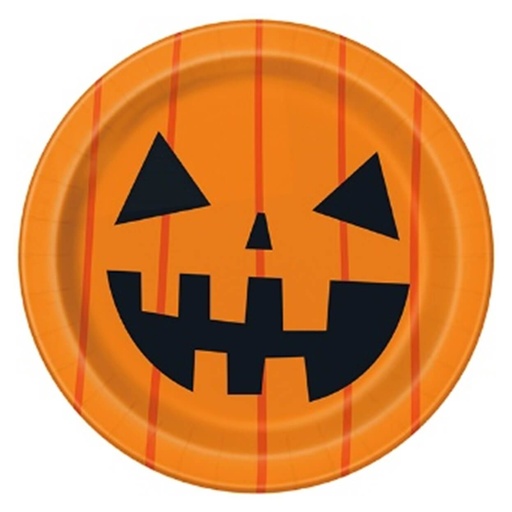 Plato 7" Pumpkin Toss C/30