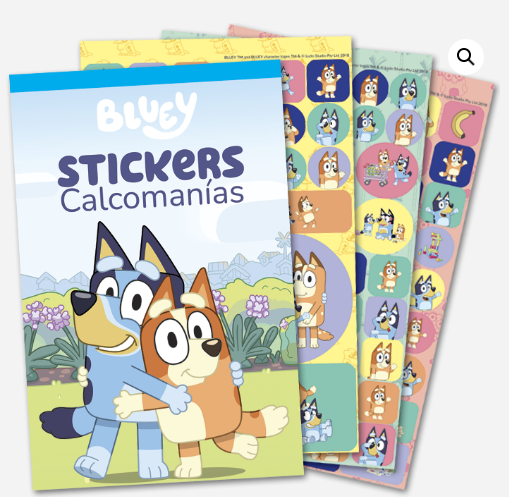 Block Stickers Bluey C/1