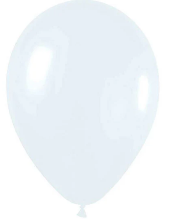 Globo 12" Latex Fashion Blanco C/1