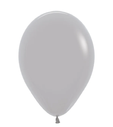 Globo 12" Latex Fashion Gris C/1