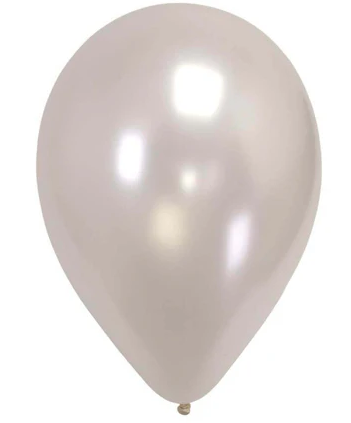 Globo 12" Latex Satin Perla C/1