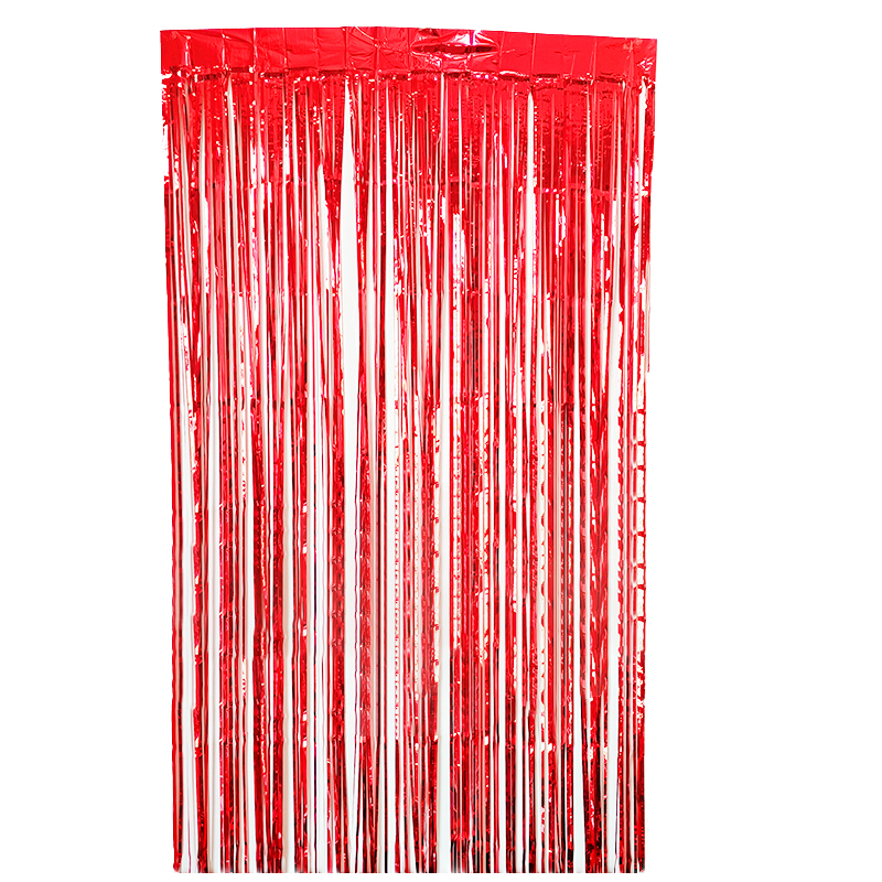 Cortina Metalica Roja C/1