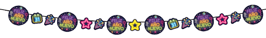 Guirnalda Movil Suajada New Year C/1