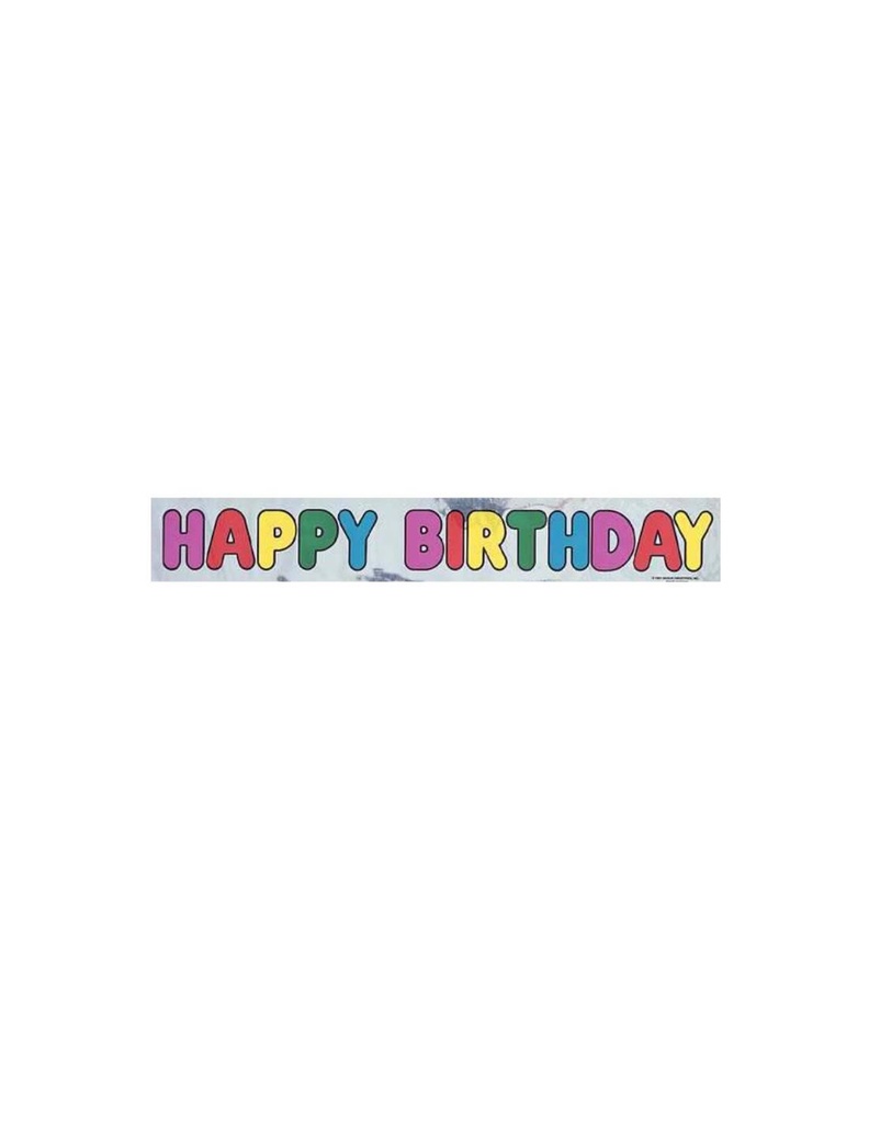 Banner Foil Bday C/1