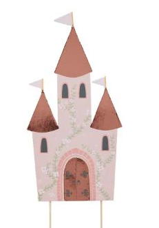 Cake Topper Castle Card C/1