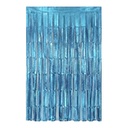 Cortina Metalica Azul Claro C/1