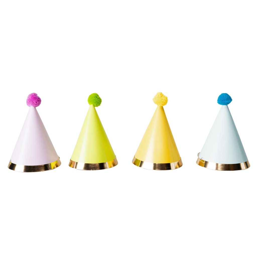 Mini Gorritos Color Pastel C/8