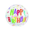 Globo Orbz Crystal Happy Birthday C/1