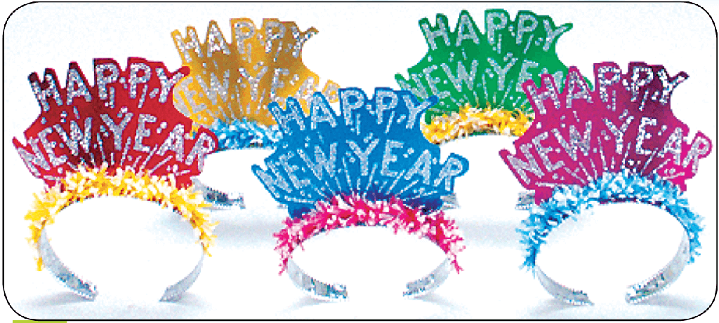Tiara HNY Colores Fringe C/1