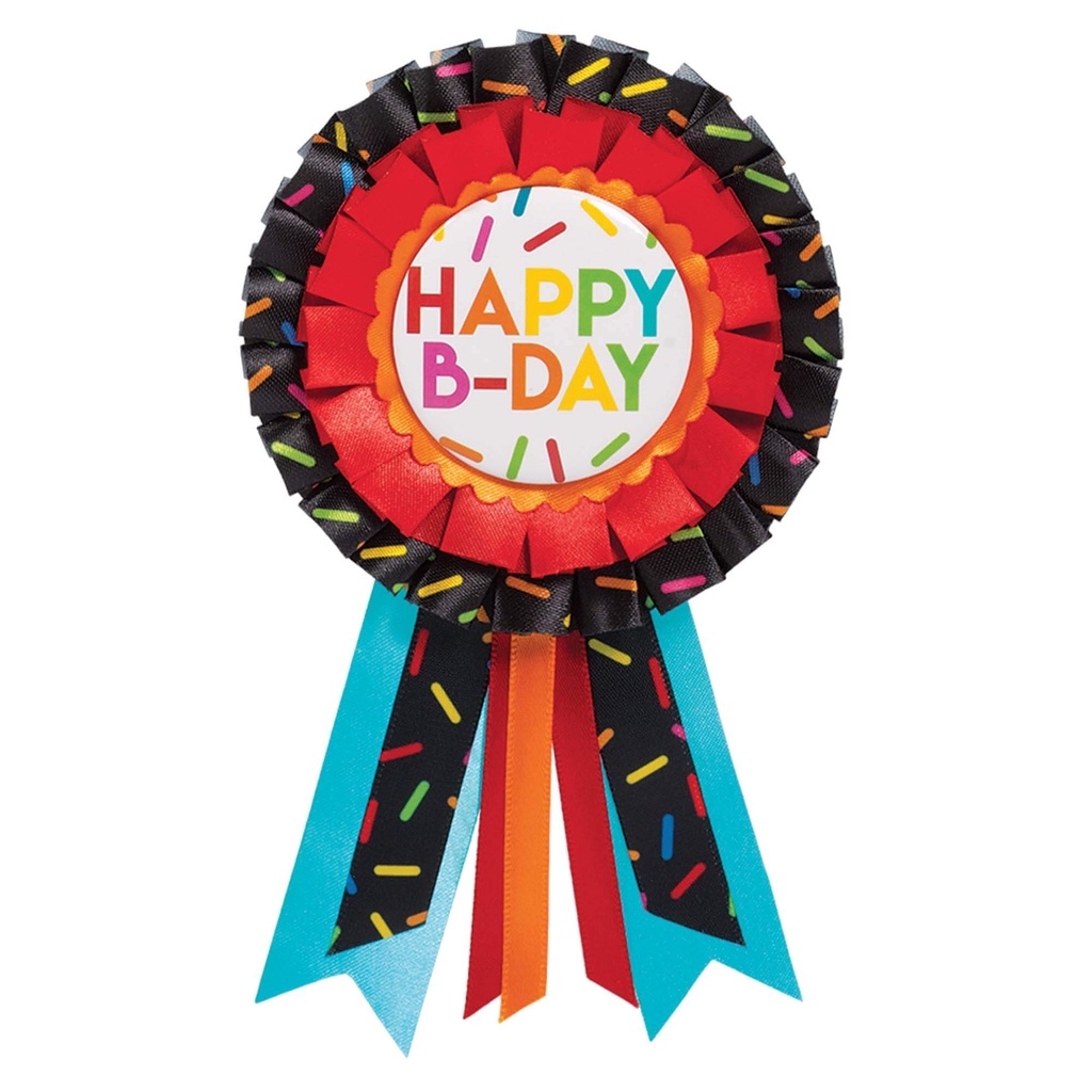 Award Ribbon Happy B-Day C/1