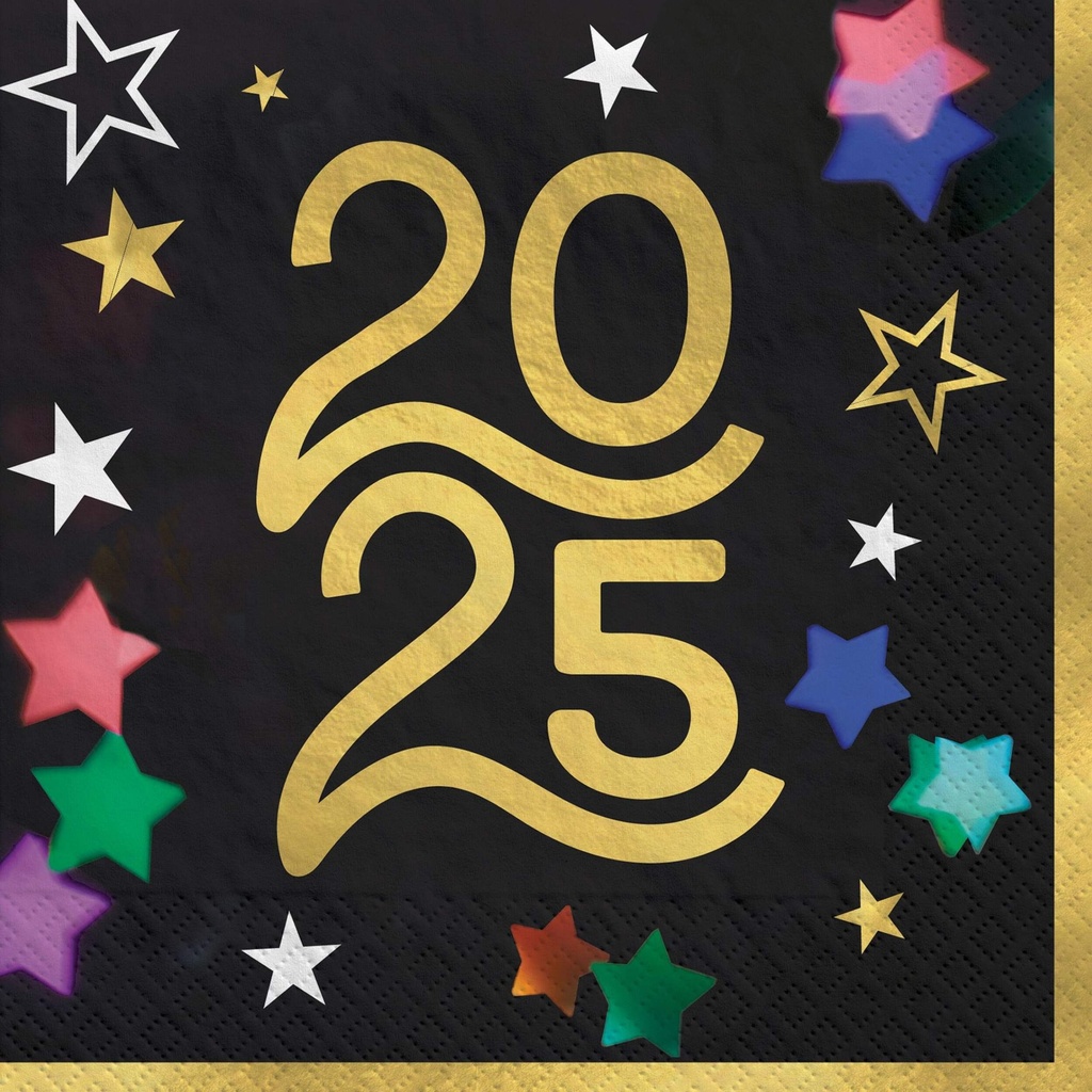 Servilleta G New Year Starlight 2025 C/40
