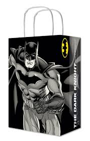 Bolsa De Papel Con Asa Batman C/6