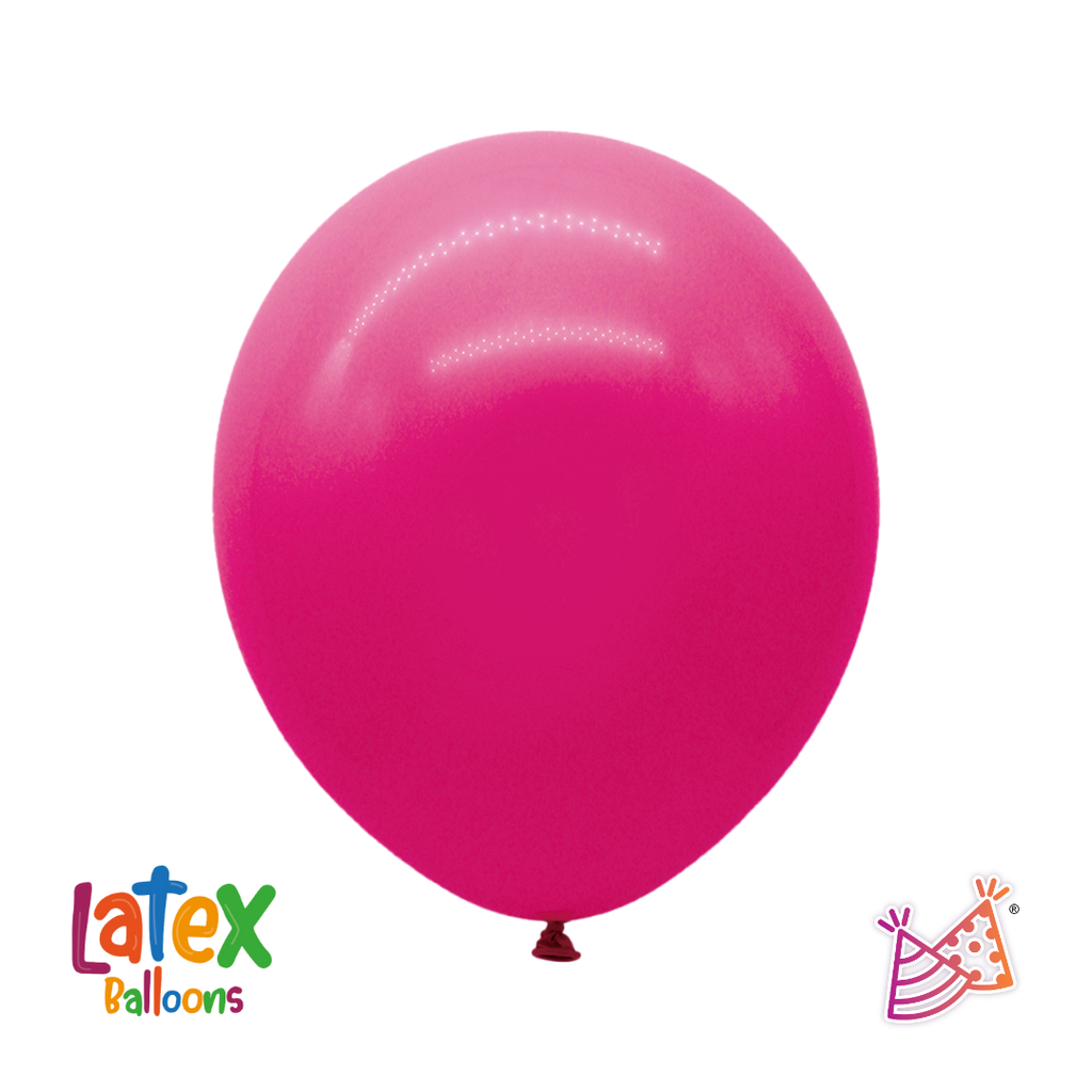 Bolsa De Globos 9" Fucsia French C/50