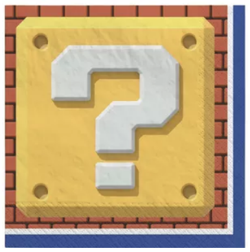 Servilleta Ch Super Mario Bros C/16