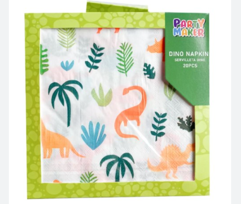 Servilleta G Dino C/20