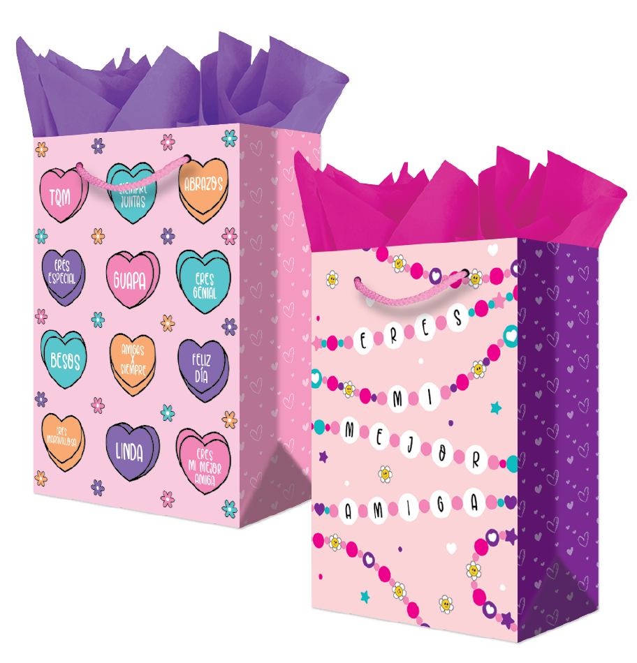 Bolsa para Regalo Mediana Mejor Amiga C/1