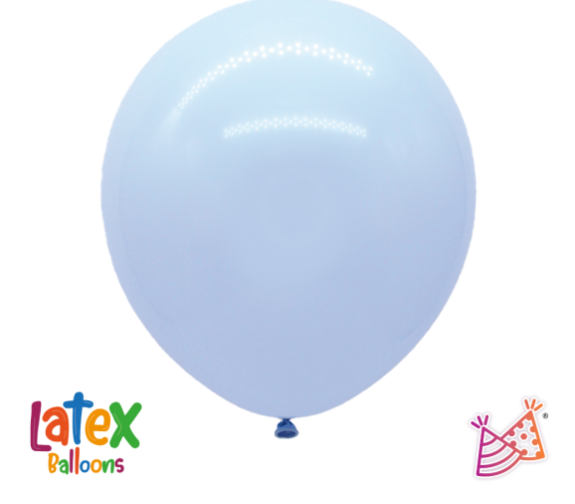 Bolsa De Globos 18" Azul Celeste C/20