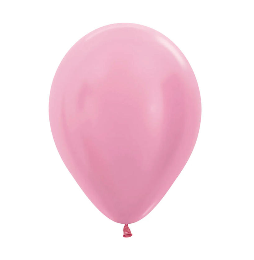 Globo 12" Latex Satin Rosado C/1