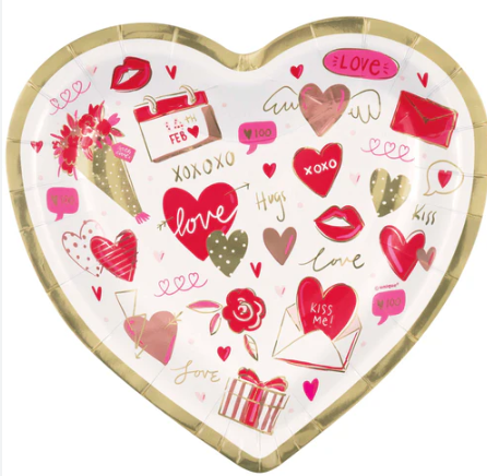 Plato De Corazon Foil  C/8