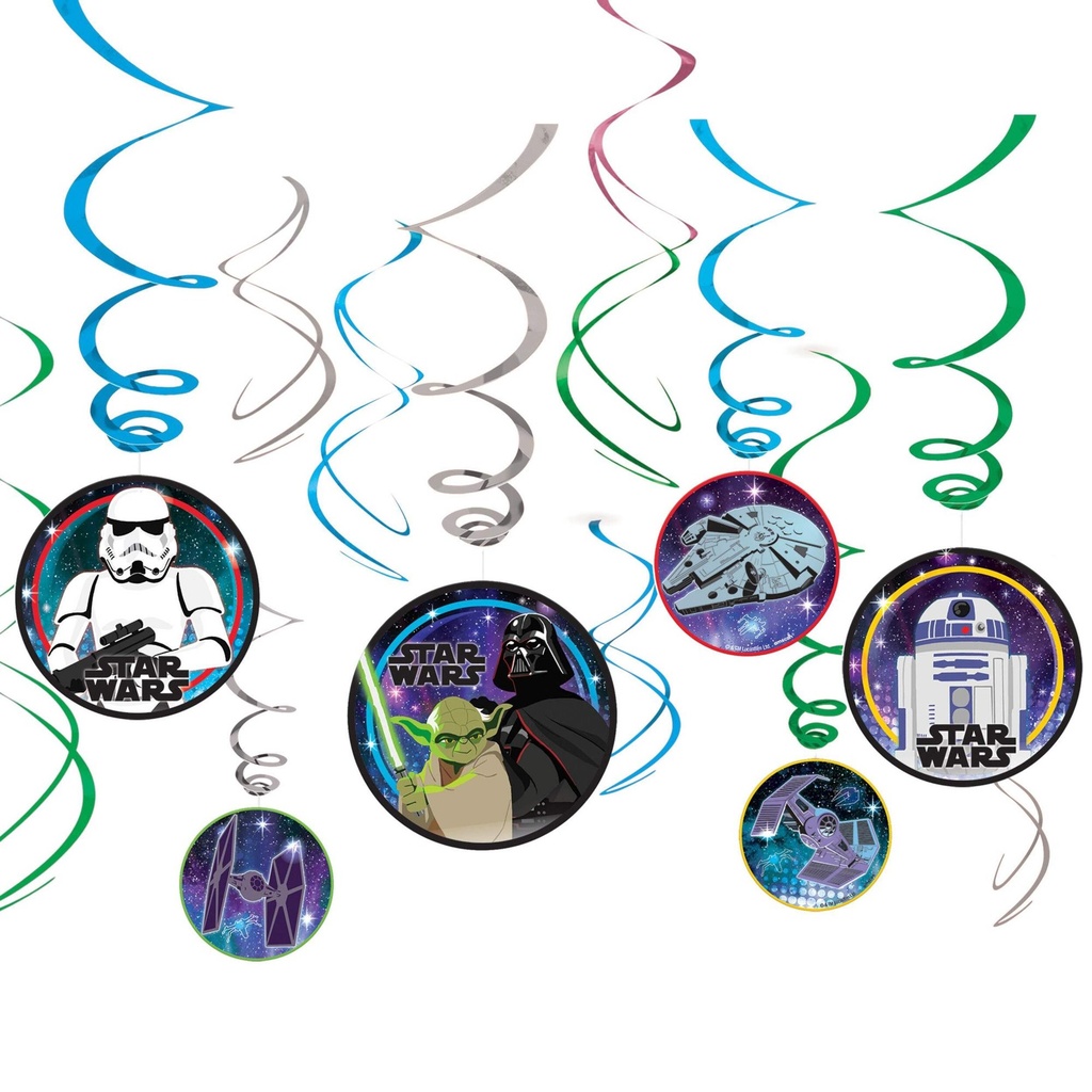Adorno Espiral Star Wars  C/12