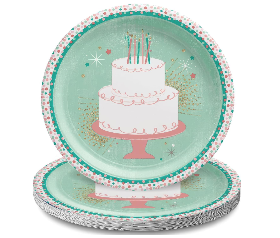 Plato 10" Happy Cake Day C/8