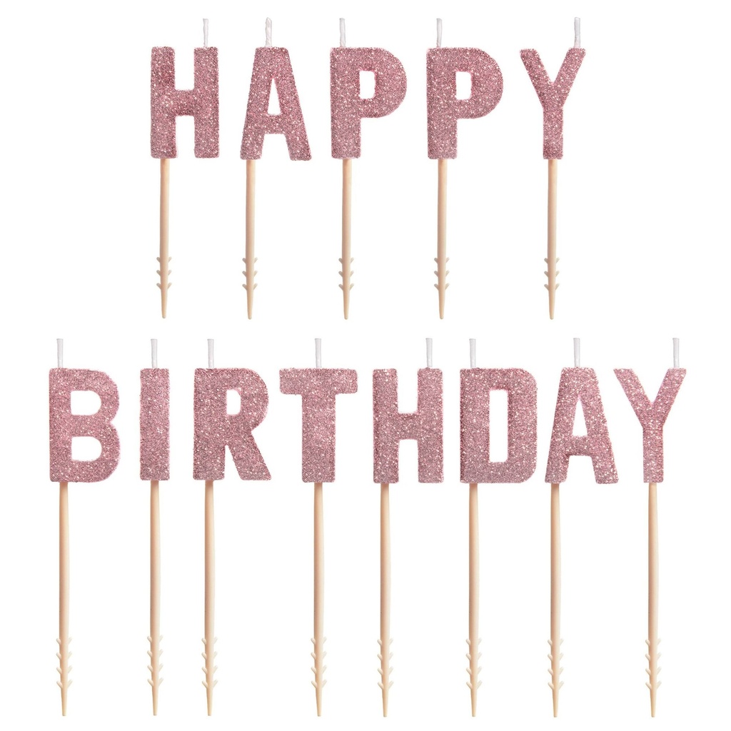 Vela Happy Birthday / Rose Gold C/13