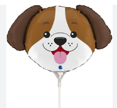 Globo 9" Perrito C/1