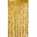 Cortina Oro Metalica Ondulada C/1