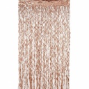 Cortina Oro Rosa Metalica Ondulada C/1