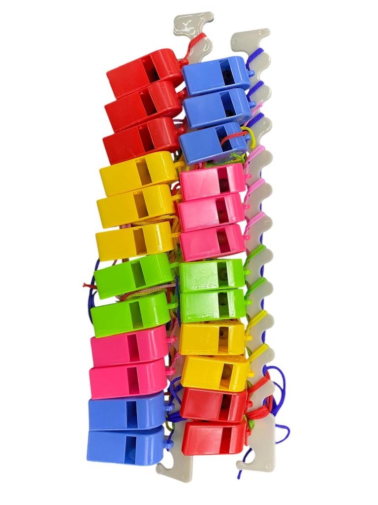 Silbato Colores C/24