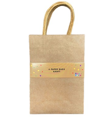 Bolsas De Papel Kraft C/4