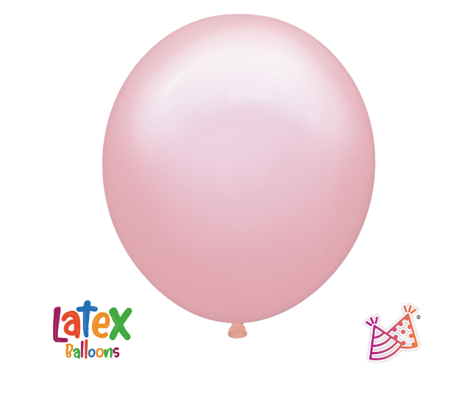 Bolsa De Globos 12" Mac Rosa C/50