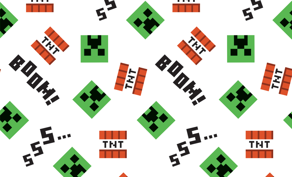 Papel Envoltura Minecraft C/1
