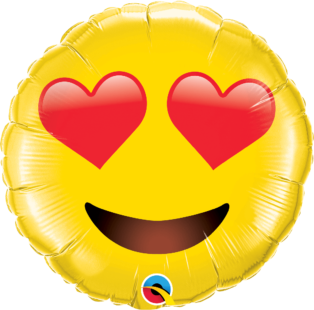 Globo 28" Carita Enamorada C/1