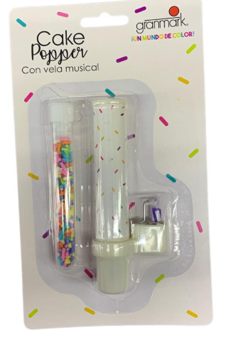 Cake Popper Vela Musical C/1